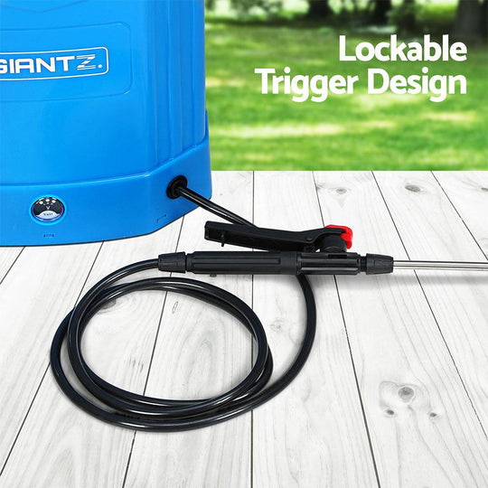 Buy Giantz Weed Sprayer Electric 16L Knapsack Backpack Pesticide Spray Farm Garden discounted | Products On Sale Australia