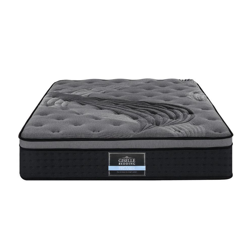 Buy Giselle Bedding 34cm Mattress Bamboo Cover Single discounted | Products On Sale Australia