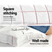 Buy Giselle Bedding Mattress Topper Pillowtop Bamboo Queen discounted | Products On Sale Australia