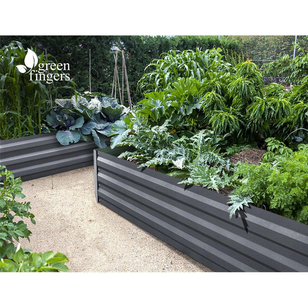 Buy Greenfingers Garden Bed 150x90cm Planter Box Raised Container Galvanised Steel discounted | Products On Sale Australia