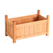 Buy Greenfingers Garden Bed 60x30x33cm Wooden Planter Box Raised Container Growing discounted | Products On Sale Australia