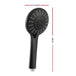 Buy Handheld Shower Head 4.5" High Pressure 5 Modes Poweful Round Black discounted | Products On Sale Australia