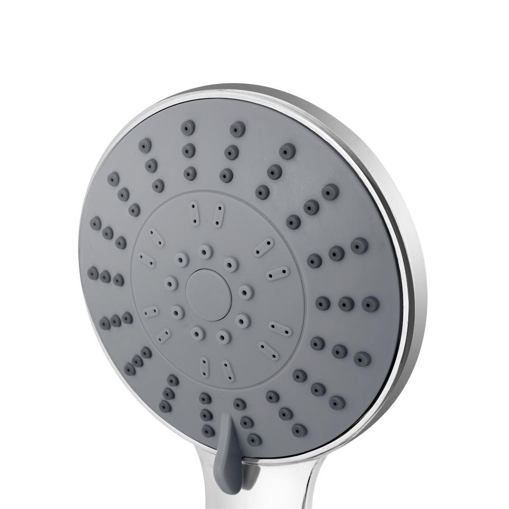 Buy Handheld Shower Head 4.5" High Pressure 5 Modes Poweful Round Chrome discounted | Products On Sale Australia