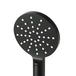 Buy Handheld Shower Head Wall Holder 4.7'' High Pressure Adjustable 3 Modes Black discounted | Products On Sale Australia