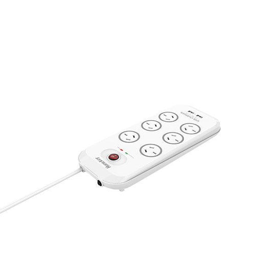 Buy Huntkey 6-Outlet Surge Protector with 2 USB Charging Outlets (SAC607) discounted | Products On Sale Australia