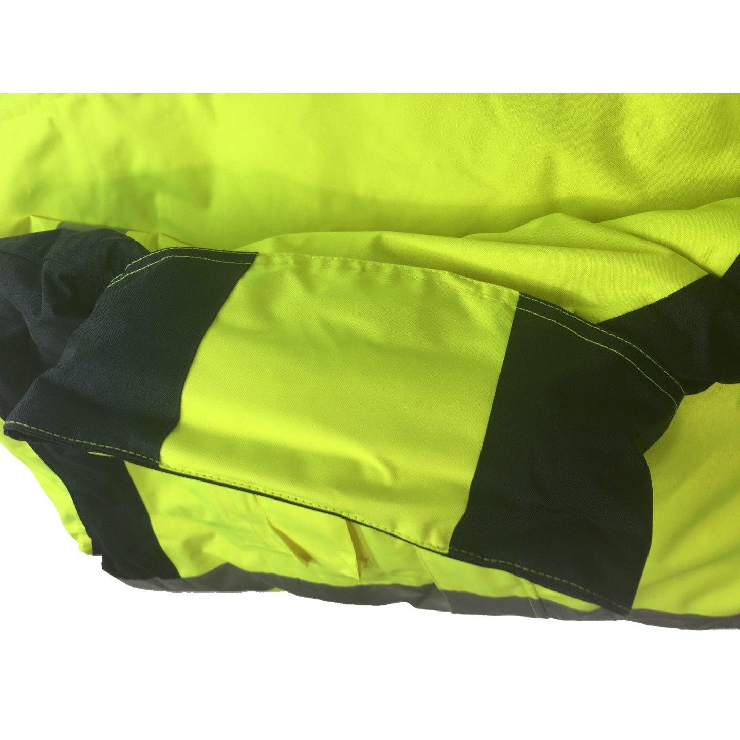 Buy HUSKI Miner Hi Vis Waterproof Jacket Industrial Workwear Reflective 918015 - 5XL (127cm) discounted | Products On Sale Australia