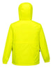 Buy HUSKI STRATUS RAIN JACKET Waterproof Workwear Concealed Hood Windproof Packable - Yellow Fluro - 5XL discounted | Products On Sale Australia