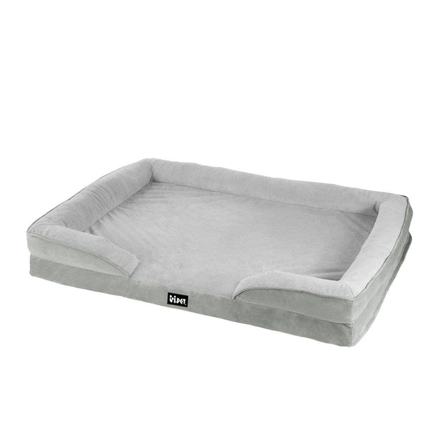 Buy i.Pet Pet Bed Dog Calming Soft Cushion Egg Crate Large Sofa Removable Washable discounted | Products On Sale Australia