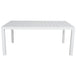 Buy Iberia 178cm Aluminium Outdoor Dining Table White discounted | Products On Sale Australia