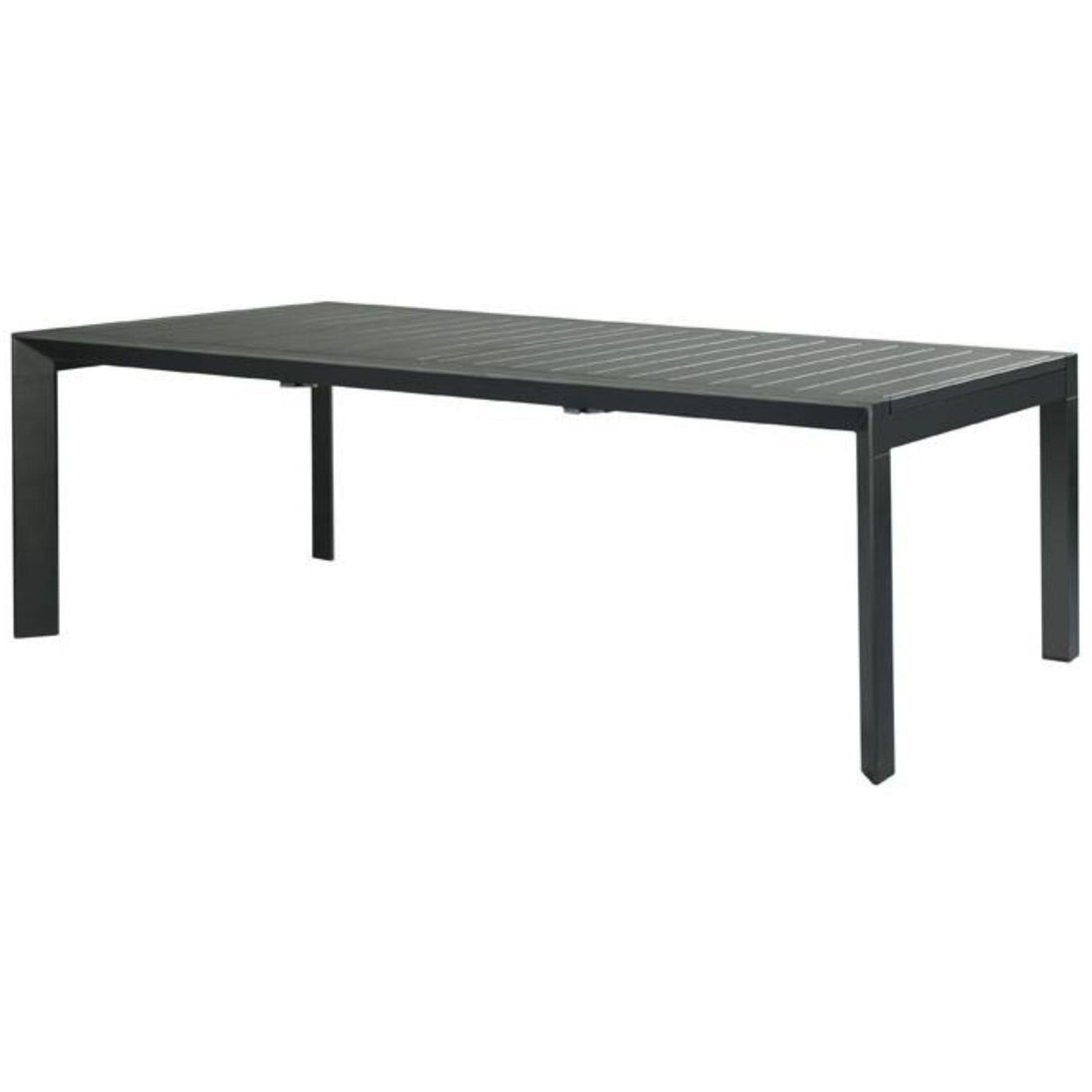 Buy Iberia 230-345cm Aluminium Outdoor Extensible Dining Table Charcoal discounted | Products On Sale Australia