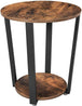 Buy Industrial Iron Frame Round Coffee Table discounted | Products On Sale Australia