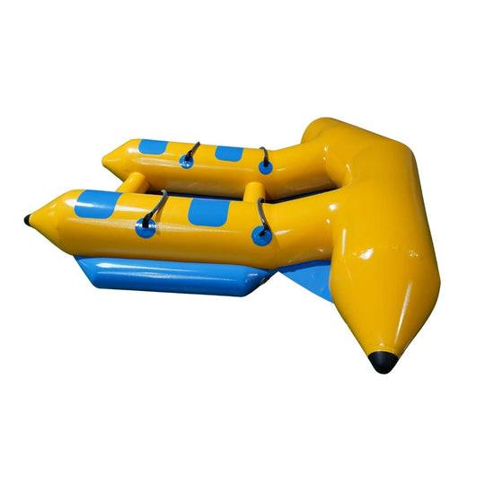 Buy Inflatable 4 Person/Seat Towable Boat Flying Fish Blower discounted | Products On Sale Australia