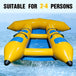 Buy Inflatable 4 Person/Seat Towable Boat Flying Fish Blower discounted | Products On Sale Australia