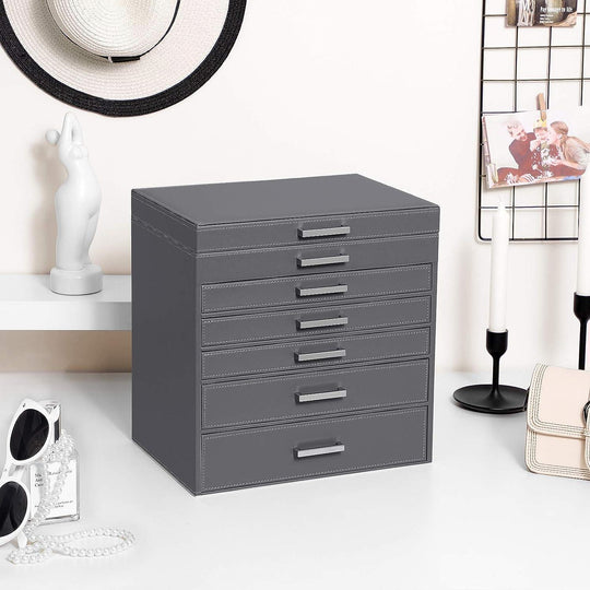 Buy Jewellery Box 6 Layer 5 Drawer discounted | Products On Sale Australia