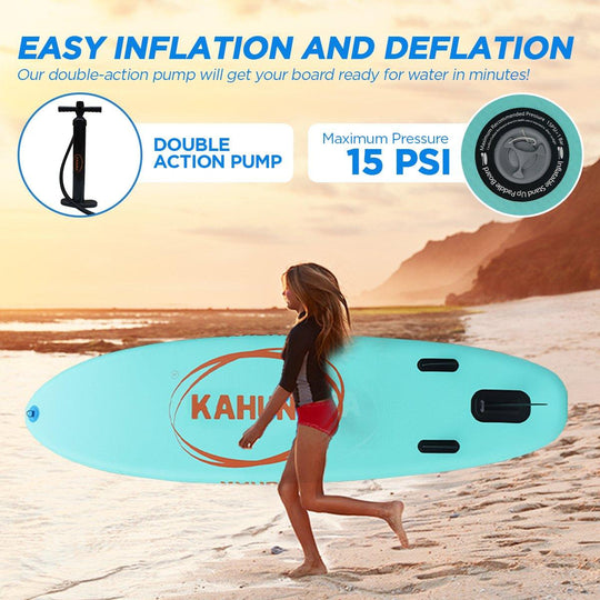 Buy Kahuna Hana Inflatable Stand Up Paddle Board 10ft6in iSUP Accessories discounted | Products On Sale Australia