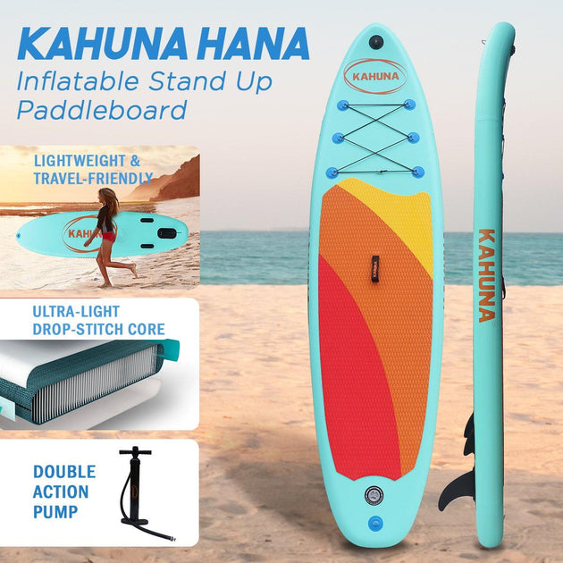 Buy Kahuna Hana Inflatable Stand Up Paddle Board 10ft6in iSUP Accessories discounted | Products On Sale Australia