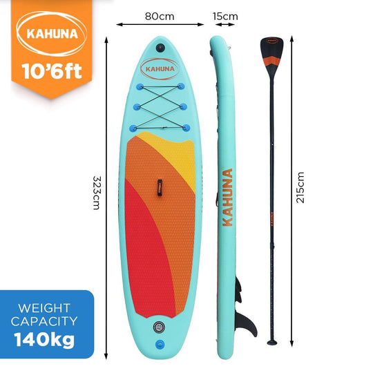 Buy Kahuna Hana Inflatable Stand Up Paddle Board 10ft6in iSUP Accessories discounted | Products On Sale Australia