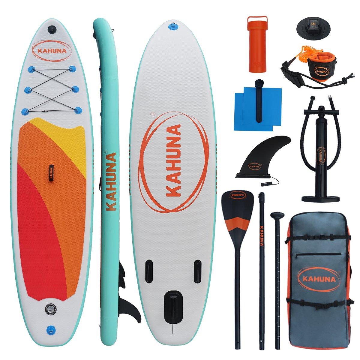 Buy Kahuna Hana Inflatable Stand Up Paddle Board 11FT SUP Paddleboard discounted | Products On Sale Australia