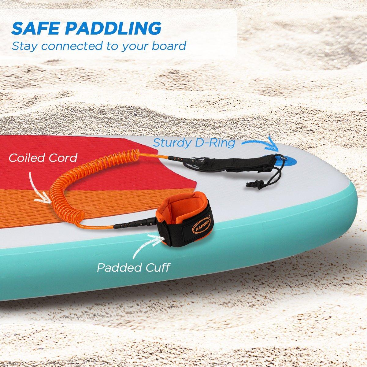 Buy Kahuna Hana Safety Leash for Stand Up Paddle Board discounted | Products On Sale Australia