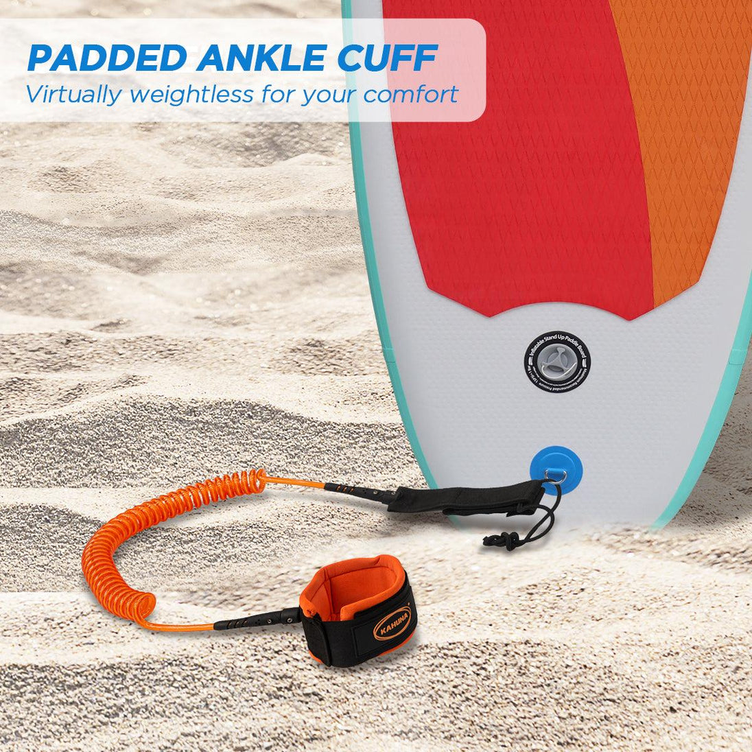 Buy Kahuna Hana Safety Leash for Stand Up Paddle Board discounted | Products On Sale Australia