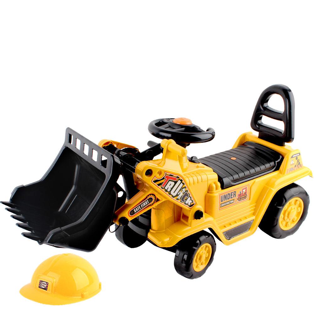 Buy Keezi Ride On Car Toys Kids Excavator Bulldozer Sandpit Digger Car Pretend Play discounted | Products On Sale Australia