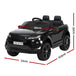 Buy Kids Electric Ride On Car Land Rover Licensed Toy Cars Remote 12V Battery Black discounted | Products On Sale Australia