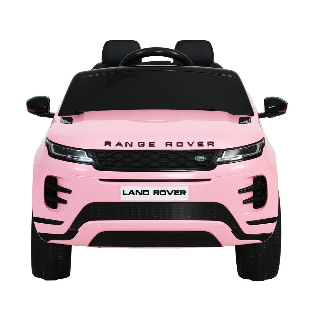 Buy Kids Electric Ride On Car Land Rover Licensed Toy Cars Remote 12V Battery Pink discounted | Products On Sale Australia