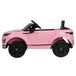 Buy Kids Electric Ride On Car Land Rover Licensed Toy Cars Remote 12V Battery Pink discounted | Products On Sale Australia