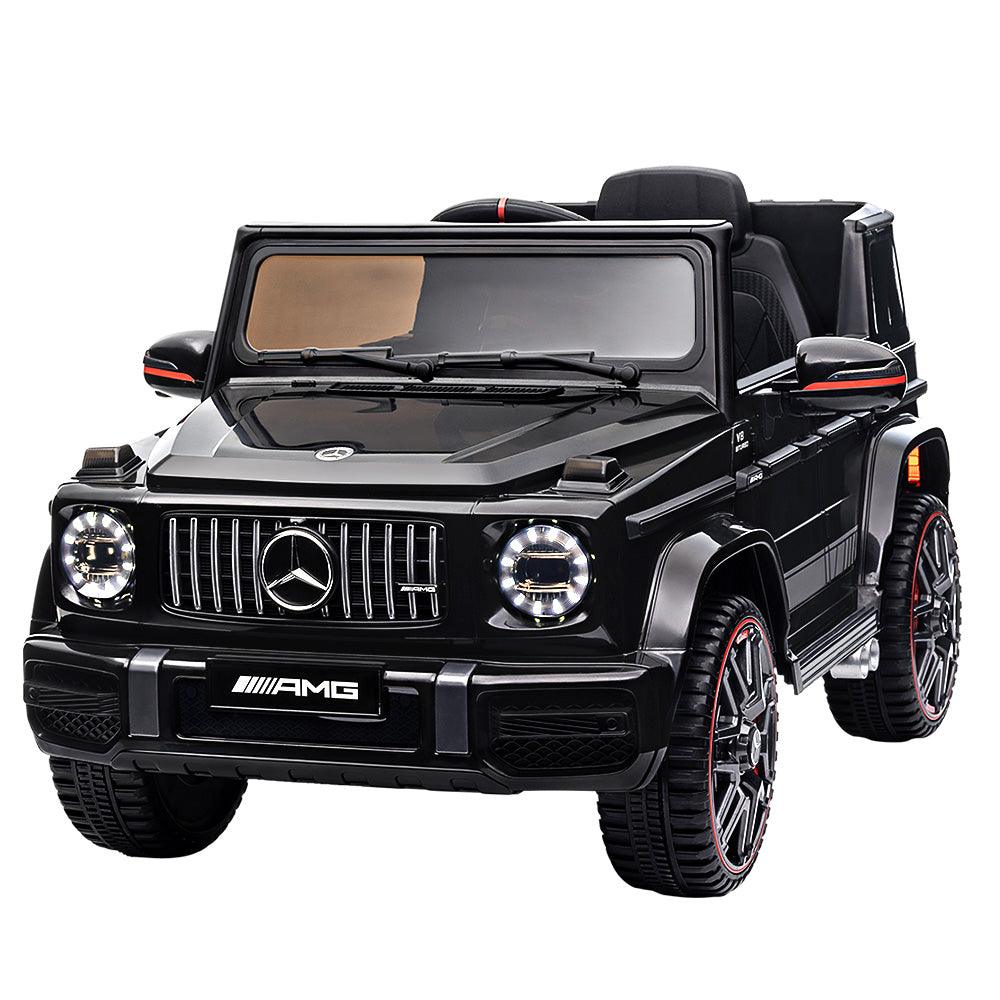 Buy Kids Electric Ride On Car Mercedes-Benz Licensed AMG G63 Toy Cars Remote Black discounted | Products On Sale Australia