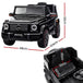 Buy Kids Electric Ride On Car Mercedes-Benz Licensed AMG G63 Toy Cars Remote Black discounted | Products On Sale Australia