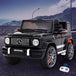 Buy Kids Electric Ride On Car Mercedes-Benz Licensed AMG G63 Toy Cars Remote Black discounted | Products On Sale Australia