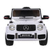 Buy Kids Electric Ride On Car Mercedes-Benz Licensed AMG G63 Toy Cars Remote White discounted | Products On Sale Australia