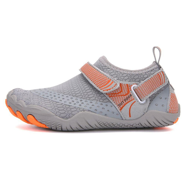 Buy Kids Water Shoes Barefoot Quick Dry Aqua Sports Shoes Boys Girls - Grey Size Bigkid US3 = EU34 discounted | Products On Sale Australia