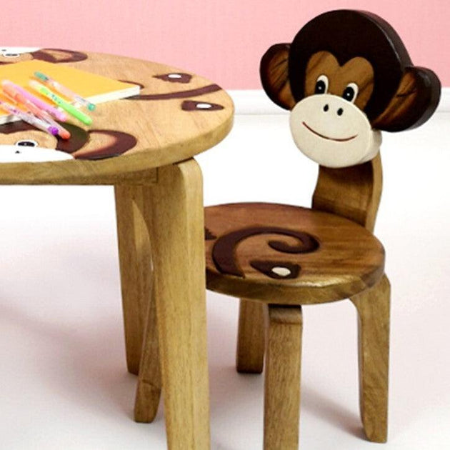 Buy Kids Wooden Chair Monkey discounted | Products On Sale Australia