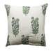 Buy Kolka Iris Quilted Euro Sham Set Super Quality Cotton Quilted Front - Green discounted | Products On Sale Australia