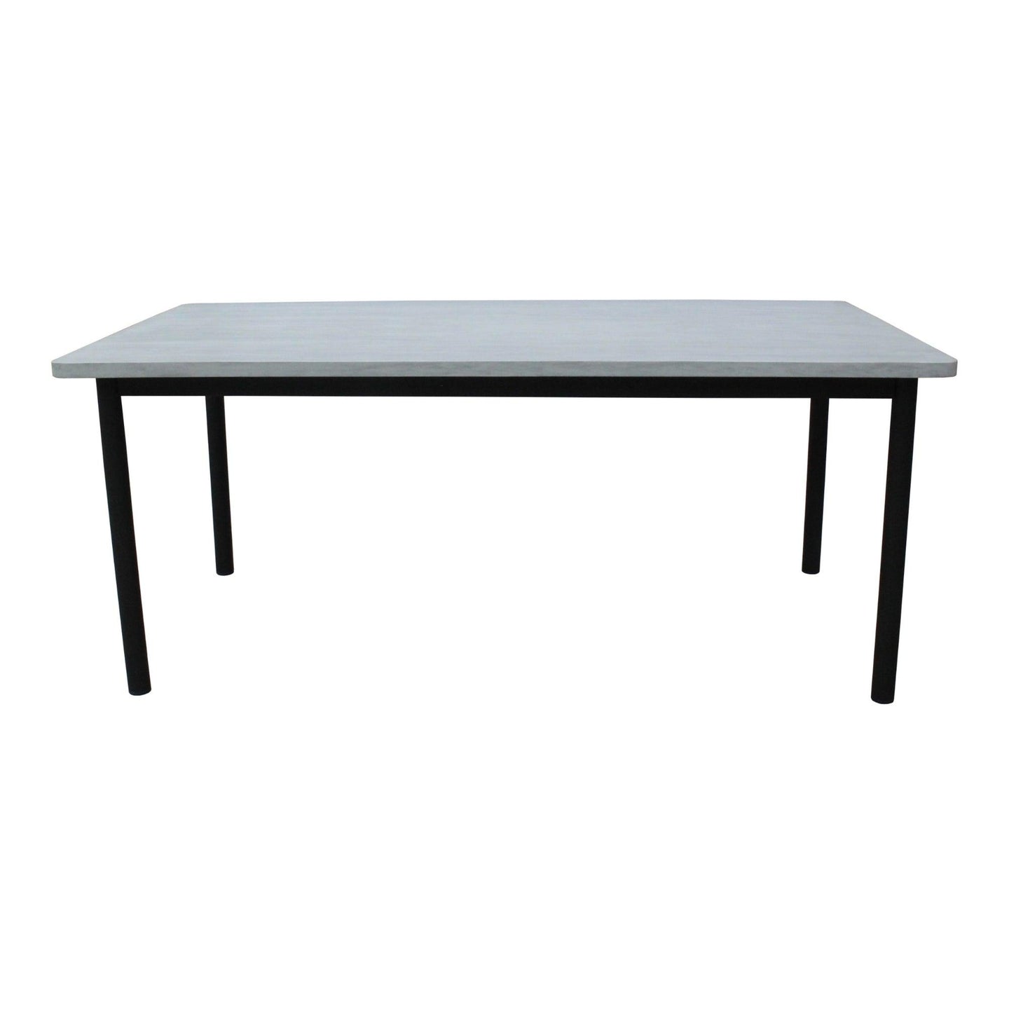 Buy Lara 180cm 6 Seater Outdoor Dining Table Glass Concrete Top discounted | Products On Sale Australia