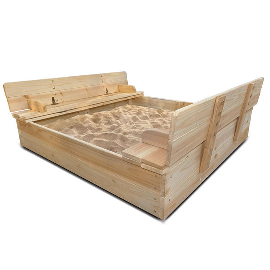 Buy Lifespan Kids Strongbox 2 Square Sandpit discounted | Products On Sale Australia