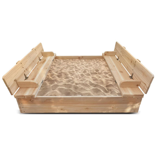 Buy Lifespan Kids Strongbox 2 Square Sandpit discounted | Products On Sale Australia