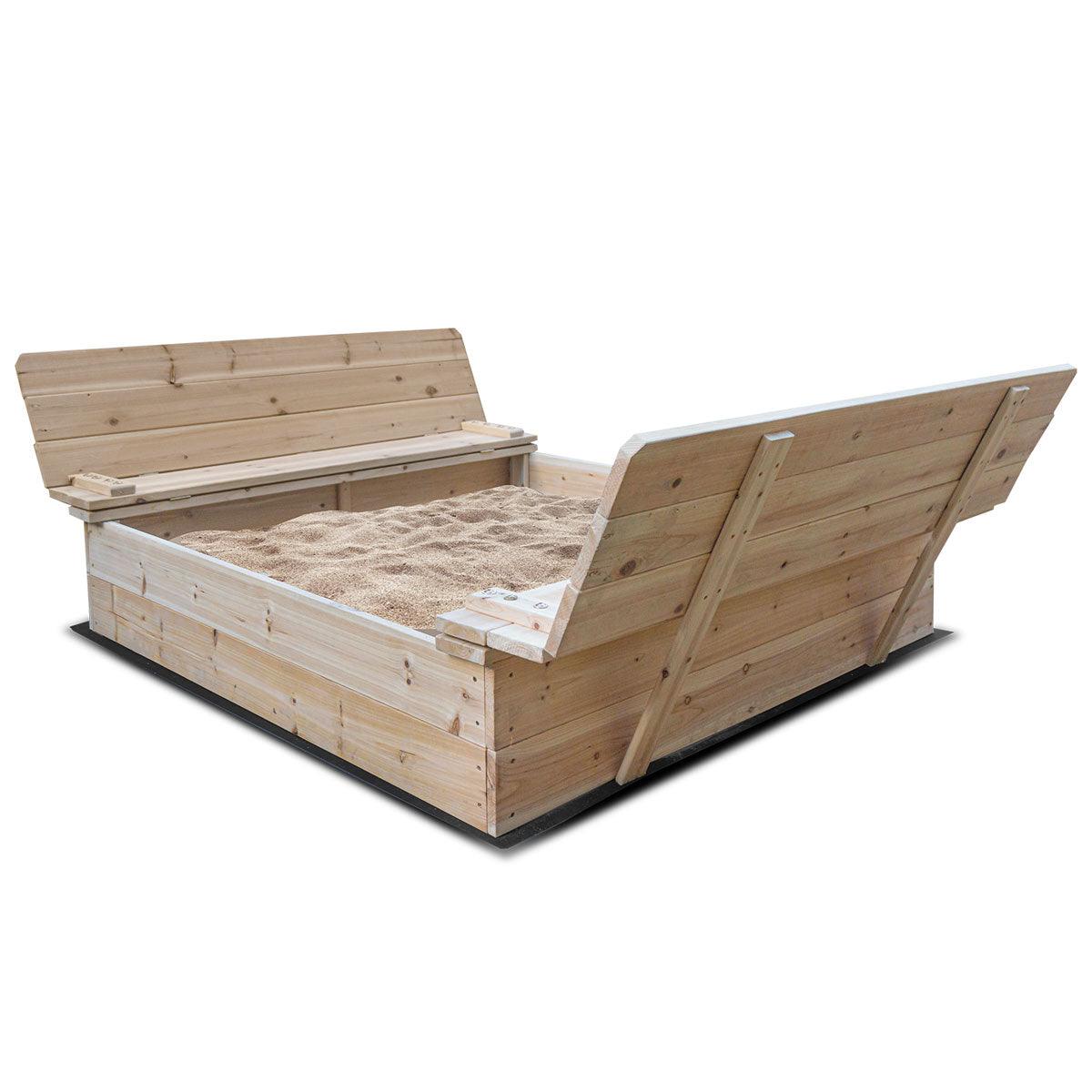 Buy Lifespan Kids Strongbox XL Square Sandpit discounted | Products On Sale Australia