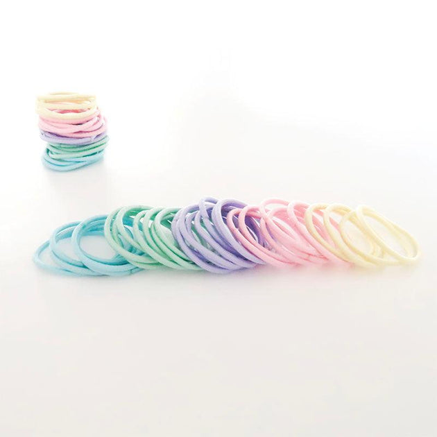 MANGO JELLY Kids Hair Ties (3cm) - Classic Soft Pastel - One Pack Products On Sale Australia | Women's Fashion > Accessories Category