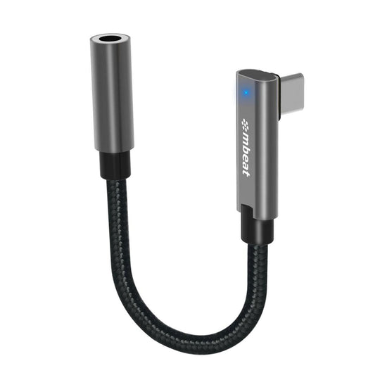 Buy mbeat Elite USB-C to 3.5 Audio Adapter - Space Grey discounted | Products On Sale Australia