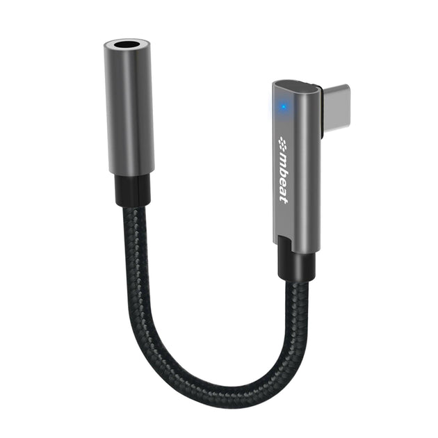 Buy MBEAT Elite USB-C to 3.5mm Audio Adapter - Add Headphone Audio Jack to USB-C Computers, Laptops, Notebooks, Tablets, Smartphones - Space Grey discounted | Products On Sale Australia