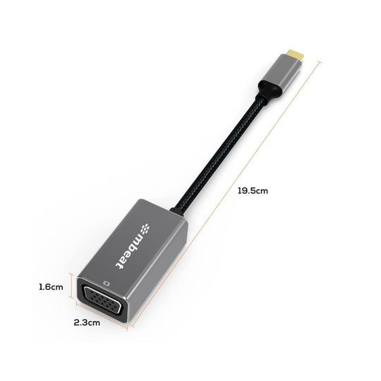 Buy mbeat Elite USB-C to VGA Adapter- Space Grey discounted | Products On Sale Australia