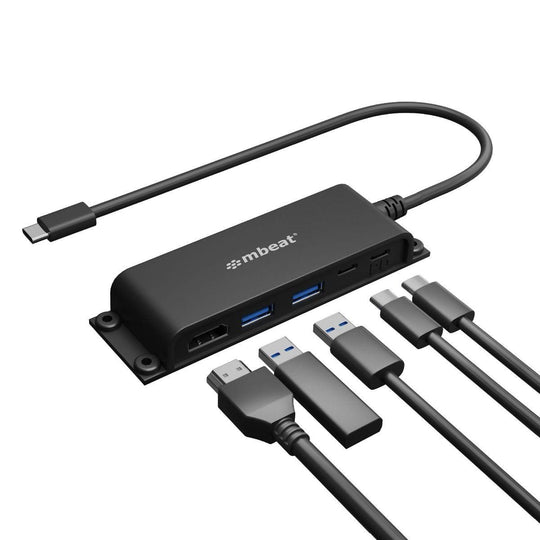 Buy mbeat Mountable 5-Port USB-C Hub discounted | Products On Sale Australia