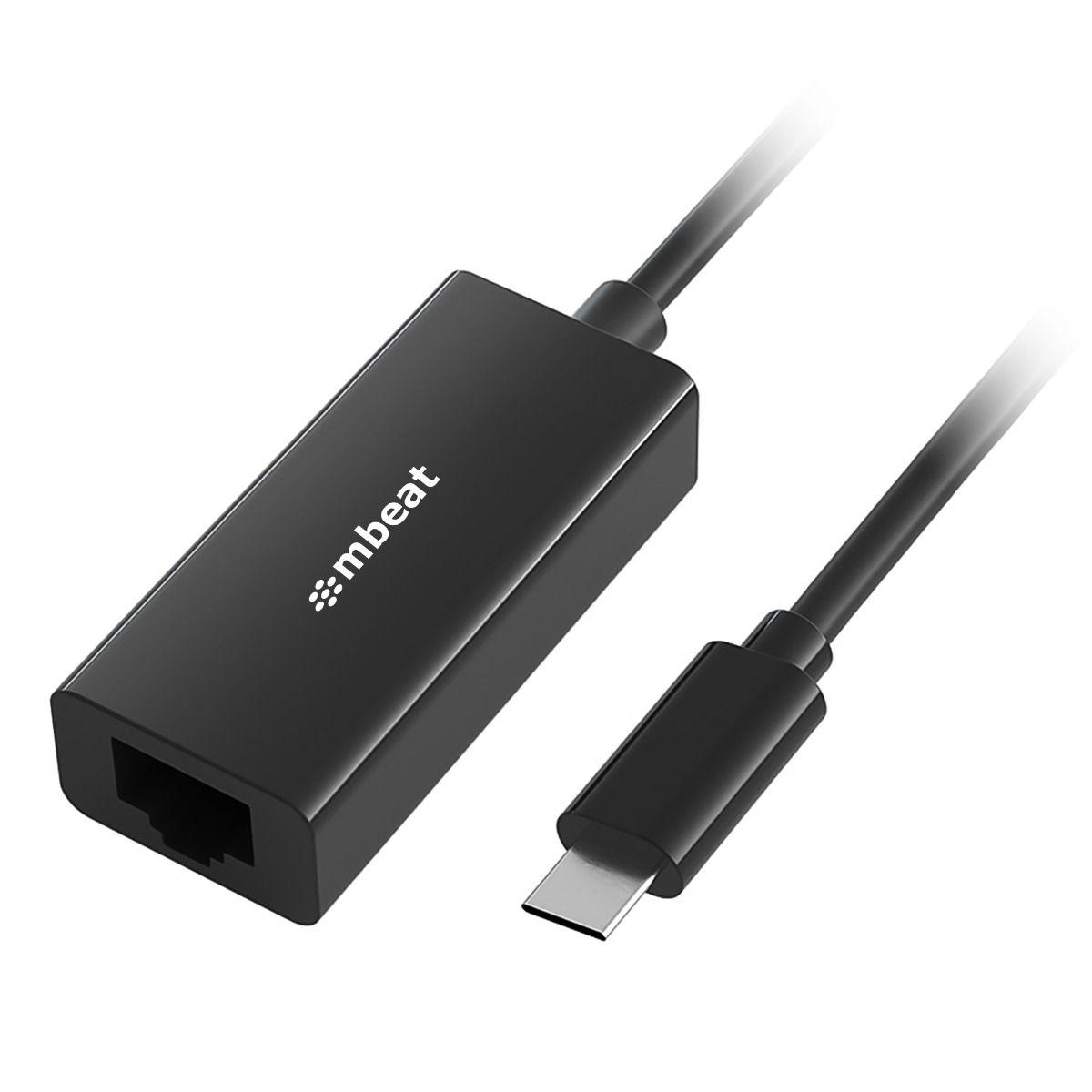 Buy mbeat USB-C Gigabit LAN Ethernet Adapter - Black discounted | Products On Sale Australia