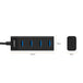 Buy mbeat USB-C to 4-Port 3.0 Hub - Black discounted | Products On Sale Australia