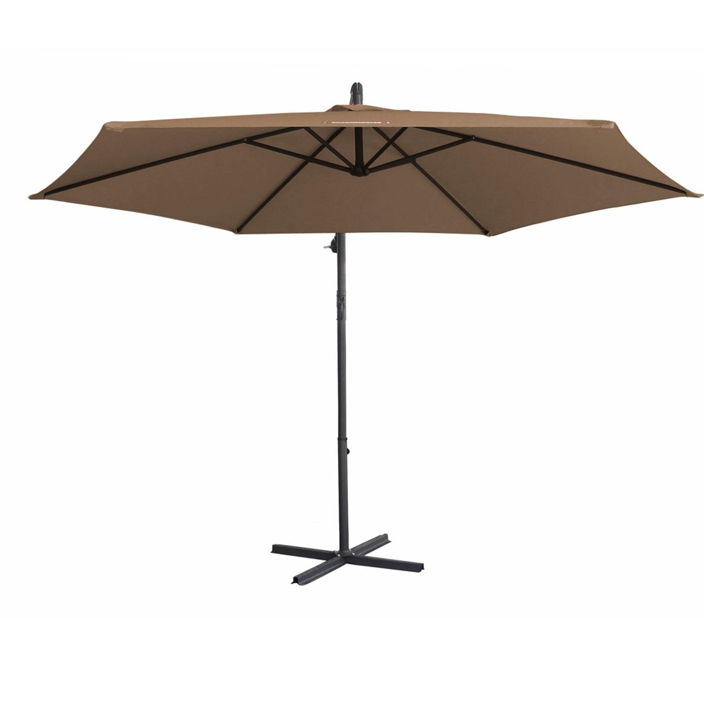 Buy Milano 3M Outdoor Umbrella Cantilever With Protective Cover Patio Garden Shade - Latte discounted | Products On Sale Australia