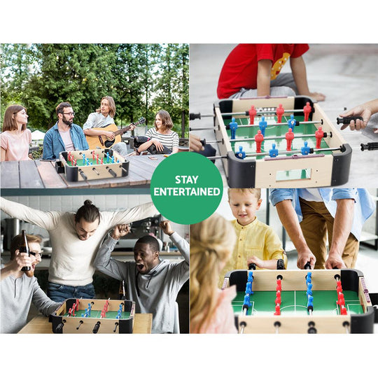 Buy Mini Soccer Table Foosball Football Game Home Family Party Gift Tabletop Kids discounted | Products On Sale Australia