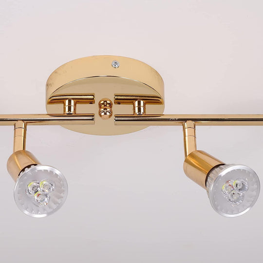 Buy Modern 4-Light Track Lighting Kit LED (Gold) discounted | Products On Sale Australia