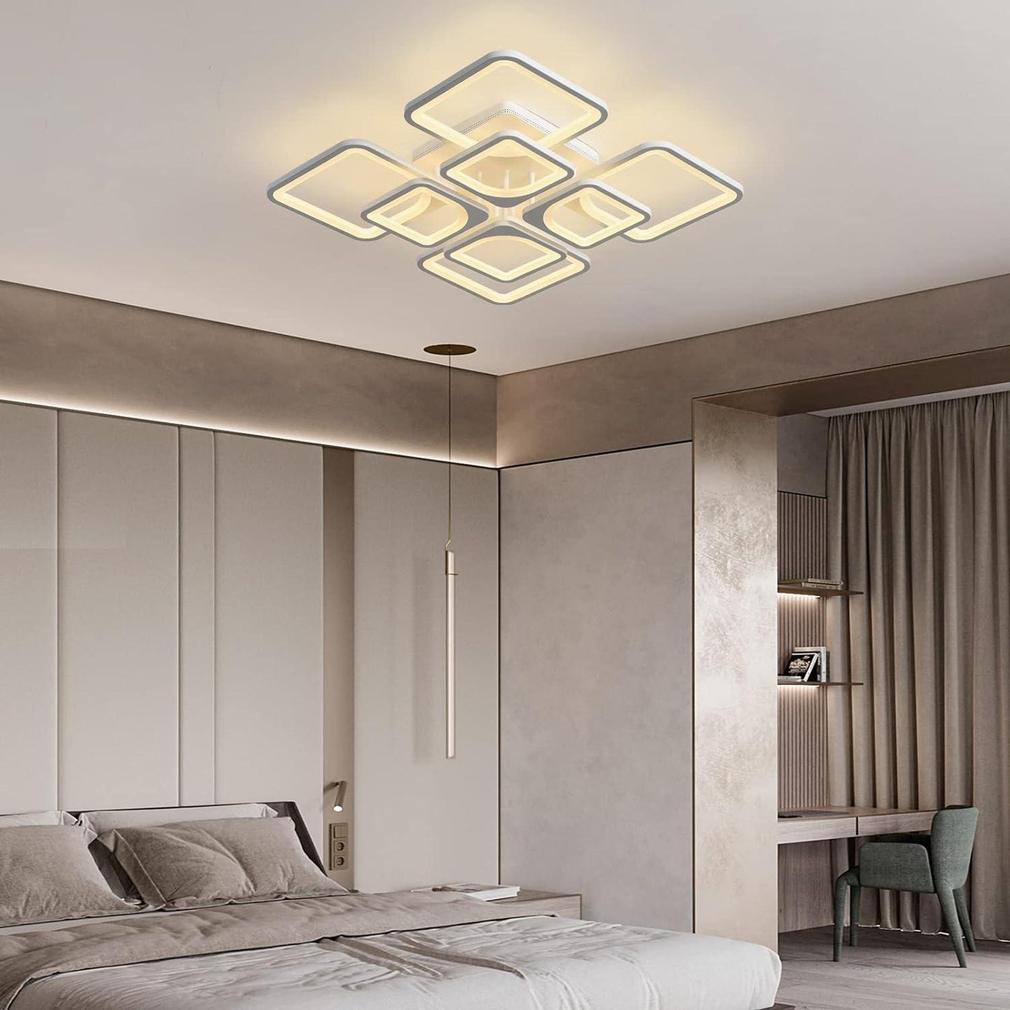 Buy Modern LED Ceiling Light Dimmable with Remote Control discounted | Products On Sale Australia